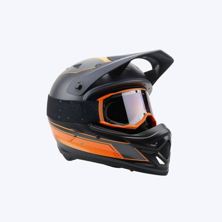 Black helmet